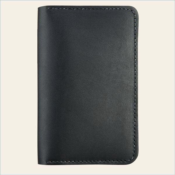  Passport Wallet Unisex Wallet in Black Frontier Leather