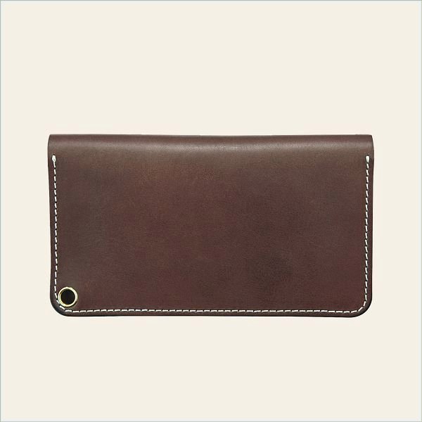  Trucker Wallet Unisex Wallet in Amber Frontier Leather