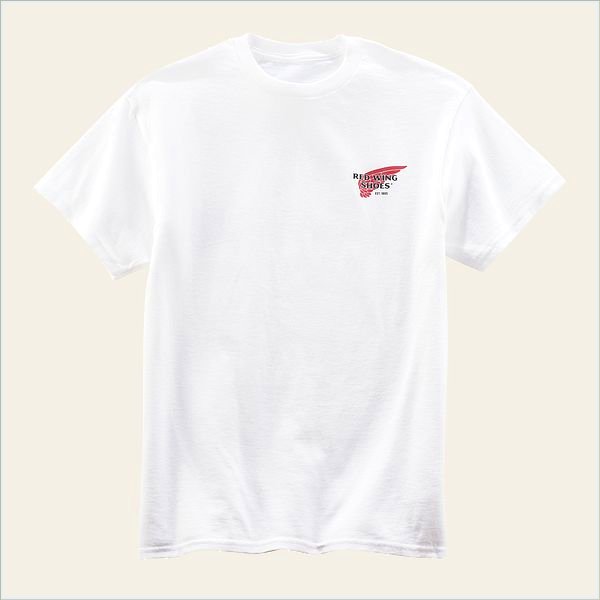  T-Shirt Unisex T-Shirt in White Cotton