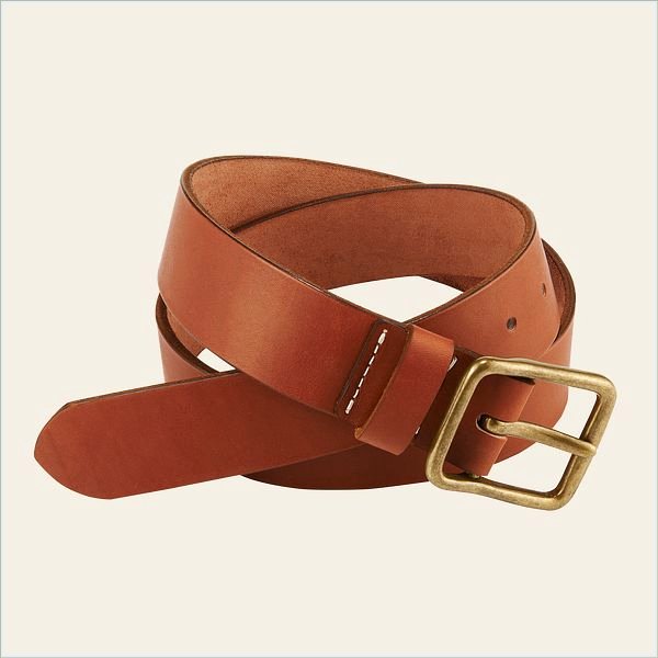  Red Wing Leather Belt Men's Belt in Oro Russet Pioneer Leather