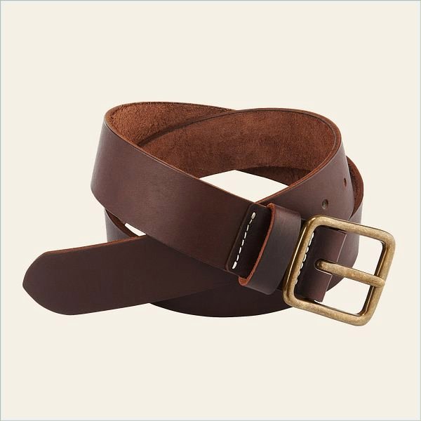  Red Wing Leather Belt Men's Belt in Amber Pioneer Leather