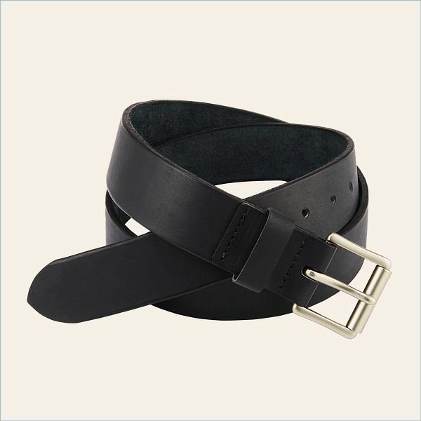  Red Wing Leather Belt Men's Belt in Black Pioneer Leather