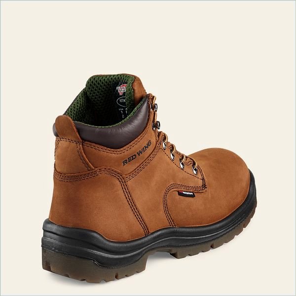  King Toe Men's 6-inch Waterproof Soft Toe Boot