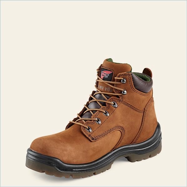  King Toe Men's 6-inch Waterproof Soft Toe Boot