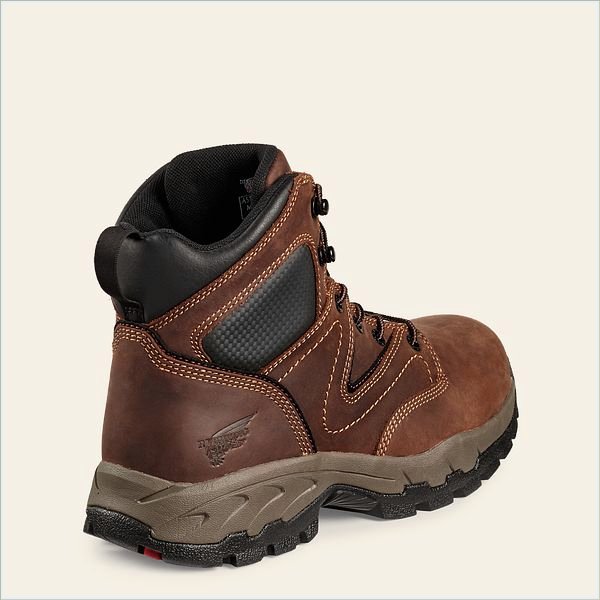  TruHiker Men's 6-inch Safety Toe Hiker Boot