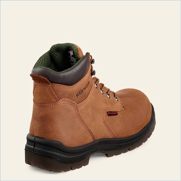  King Toe Men's 6-inch Safety Toe Boot