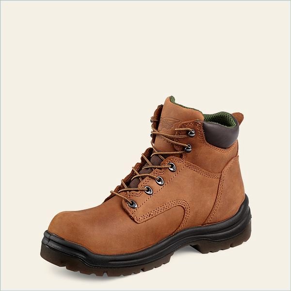  King Toe Men's 6-inch Safety Toe Boot