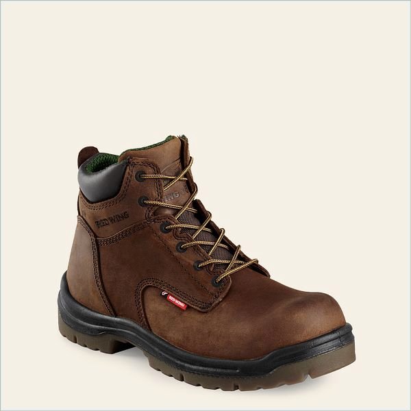  King Toe Men's 6-inch Safety Toe Boot