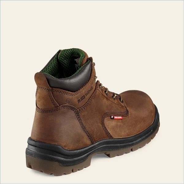  King Toe Men's 6-inch Safety Toe Boot