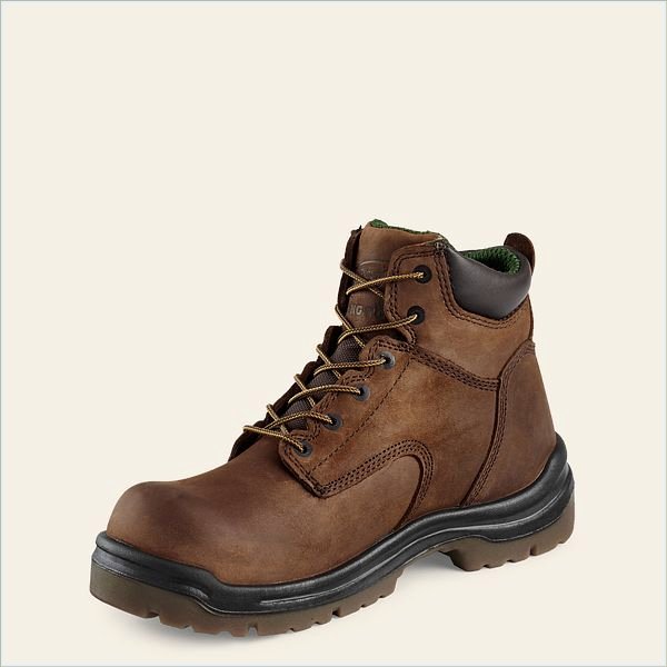  King Toe Men's 6-inch Safety Toe Boot