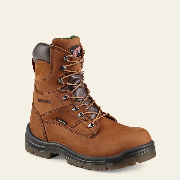  King Toe Men's 8-inch Insulated, Waterproof Safety Toe Boot