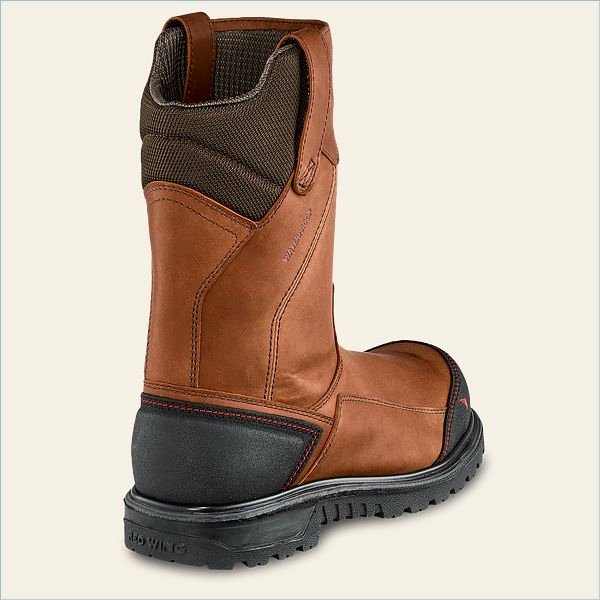  Brnr XP Men's 11-inch Waterproof Safety Toe Pull-On Boot