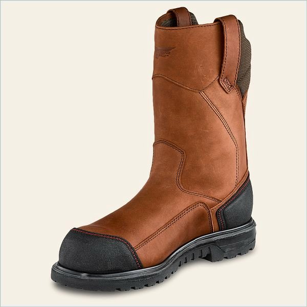  Brnr XP Men's 11-inch Waterproof Safety Toe Pull-On Boot