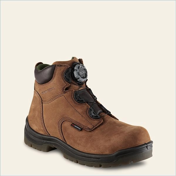  King Toe Men's 6-inch Waterproof Safety Toe Boot