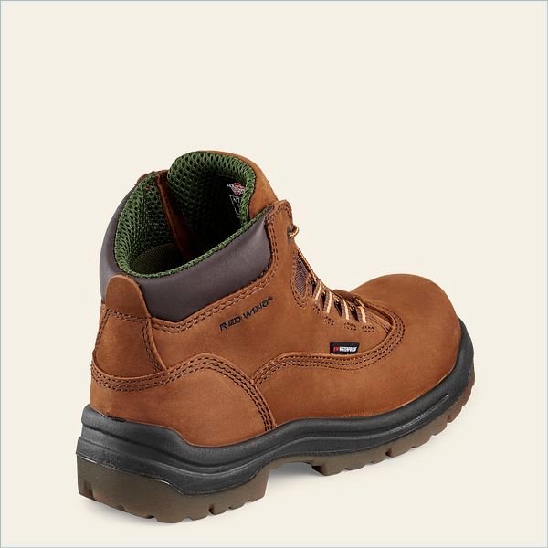  King Toe Women's 5-inch Waterproof Safety Toe Boot