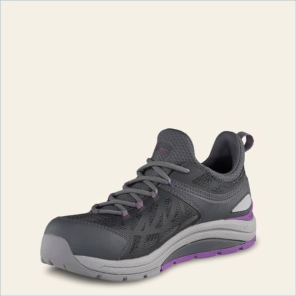  CoolTech Athletics Women's Safety Toe Athletic Work Shoe