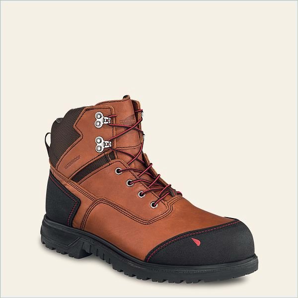  Brnr XP Men's 6-inch Waterproof Safety Toe Boot