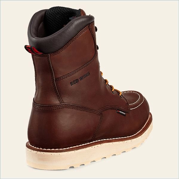  Traction Tred Men's 8-inch Waterproof Safety Toe Boot