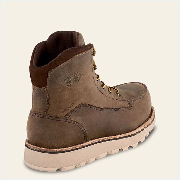  Traction Tred Lite Men's 6-inch Waterproof Safety Toe Boot