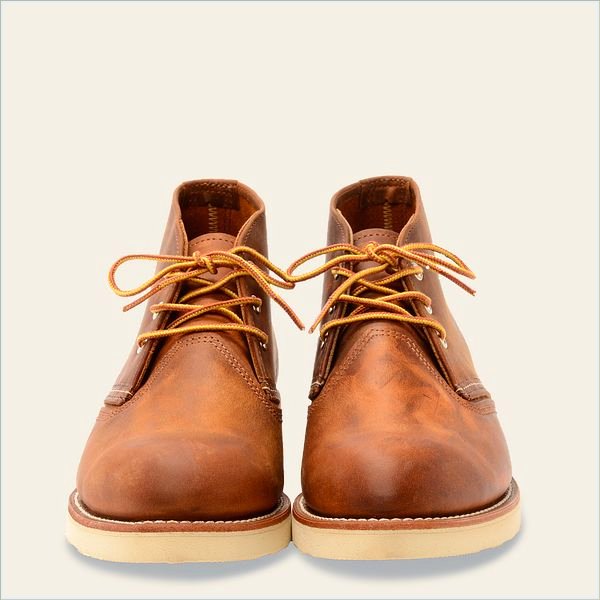  Work Chukka Men's Chukka in Copper Rough & Tough Leather