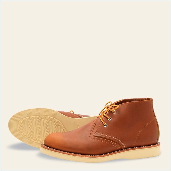  Work Chukka Men's Chukka in Oro-iginal Leather