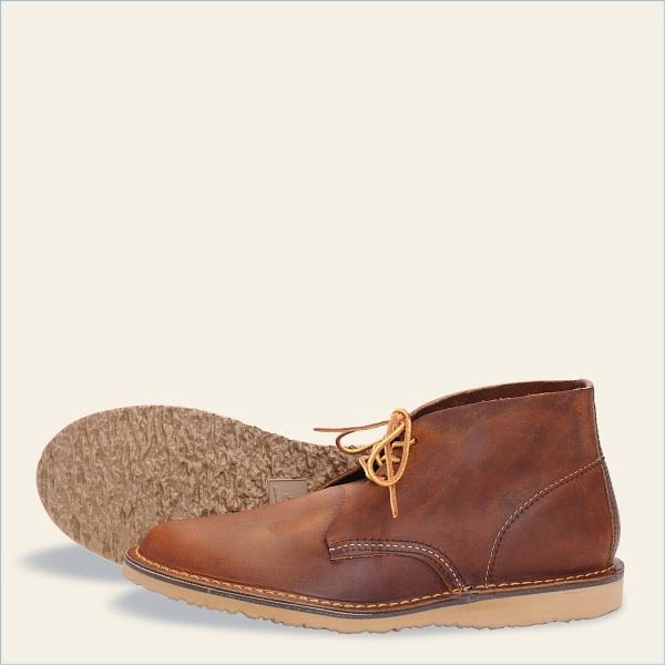  Weekender Chukka Men's Chukka in Copper Rough & Tough Leather