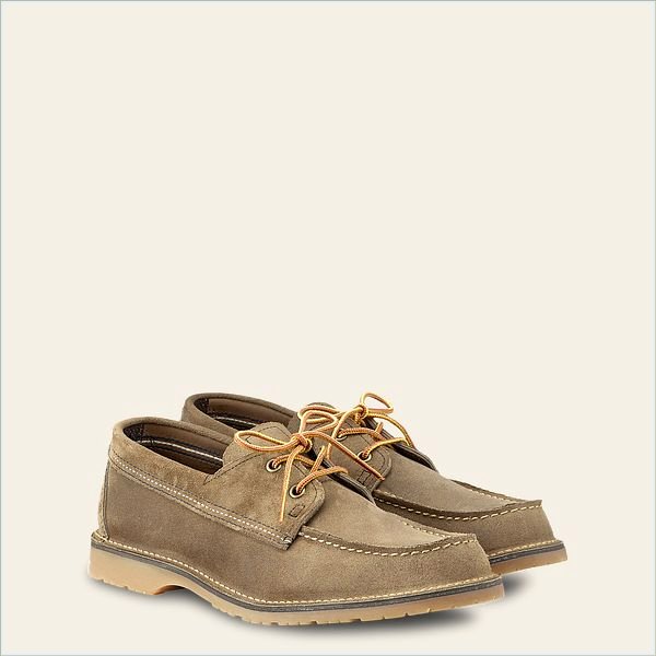  Weekender Camp Moc Men's Oxford in Camel Muleskinner Leather