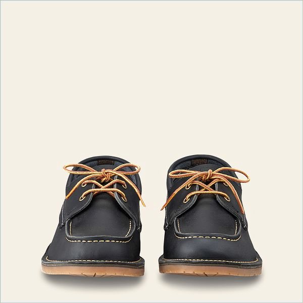  Weekender Camp Moc Men's Oxford in Navy Portage Leather