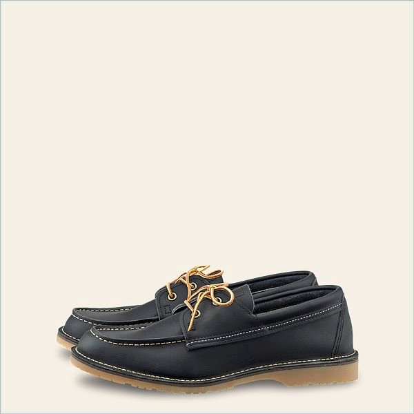  Weekender Camp Moc Men's Oxford in Navy Portage Leather