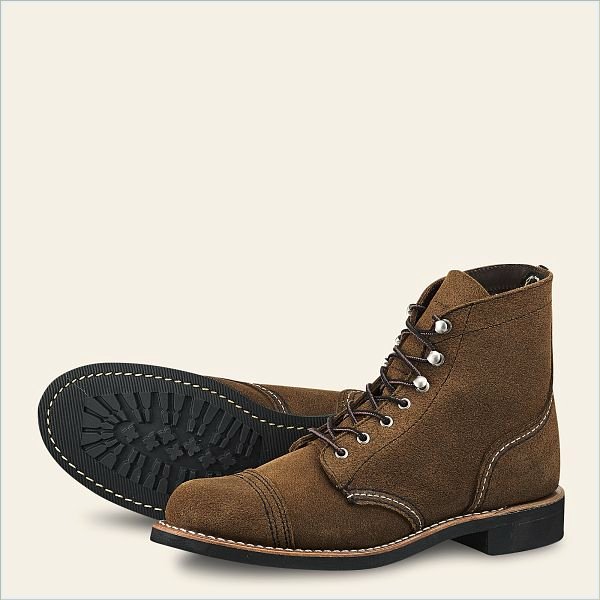  IRON RANGER Women's Short Boot in Clove Acampo Leather