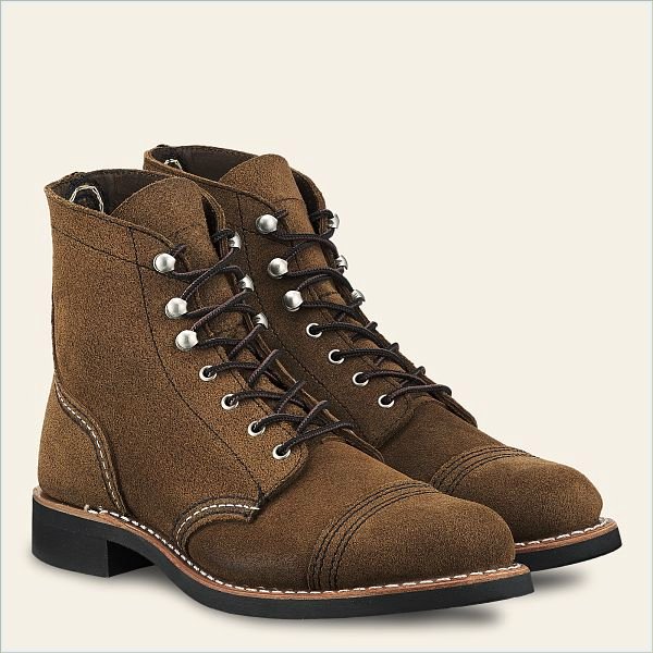  IRON RANGER Women's Short Boot in Clove Acampo Leather