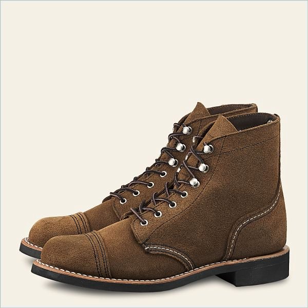  IRON RANGER Women's Short Boot in Clove Acampo Leather