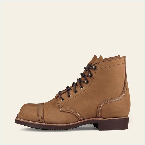  Iron Ranger Women's Short Boot in Honey Chinook Leather