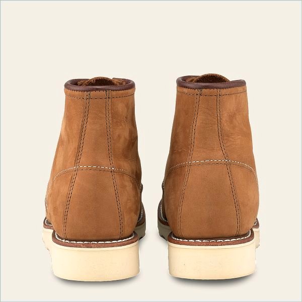  6-inch Classic Moc Women's Short Boot in Honey Chinook Leather