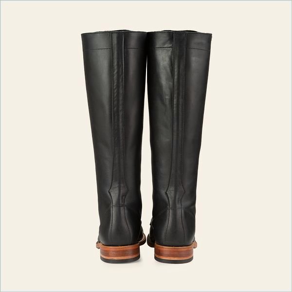  Gloria Women's Tall Boot in Black Boundary Leather