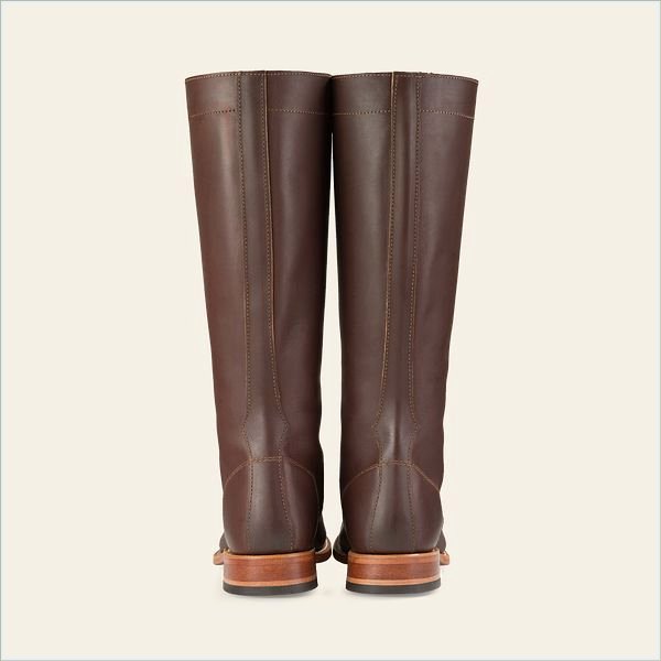  Gloria Women's Tall Boot in Mahogany Oro-iginal Leather