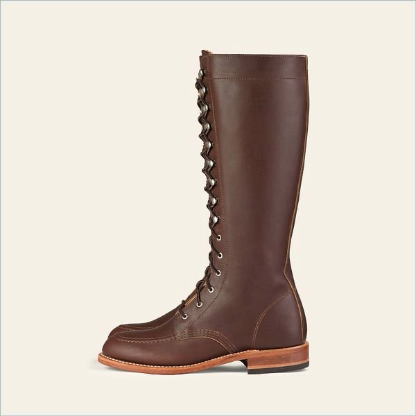  Gloria Women's Tall Boot in Mahogany Oro-iginal Leather