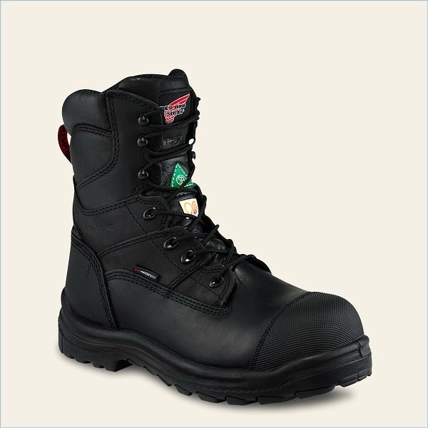  King Toe Men's 8-inch Waterproof CSA Safety Toe Boot