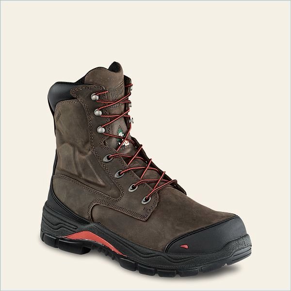  King Toe ADC Men's 8-inch Waterproof CSA Metguard Safety Toe Boot