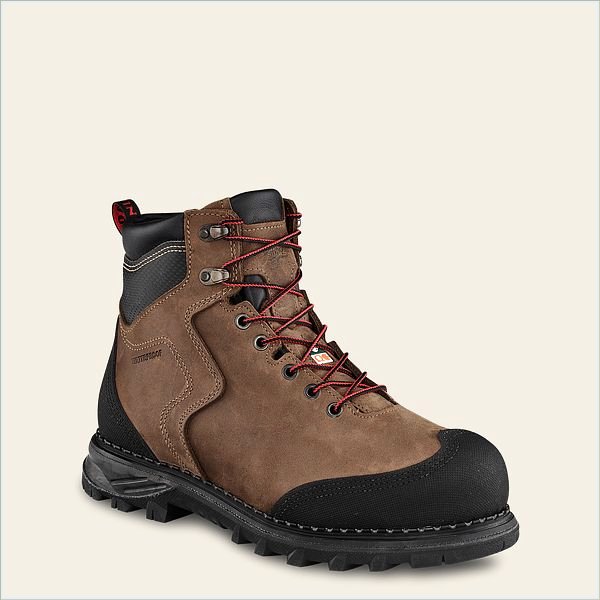  Burnside Men's 6-inch Waterproof, CSA Safety Toe Boot