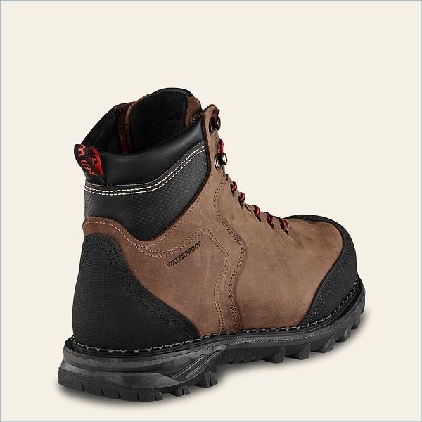  Burnside Men's 6-inch Waterproof, CSA Safety Toe Boot