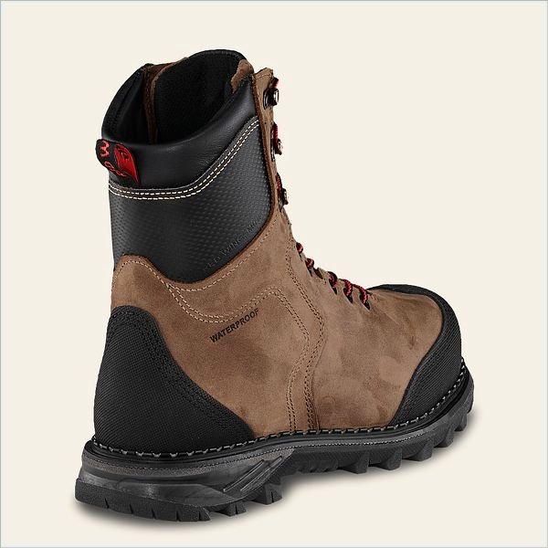  Burnside Men's 8-inch Waterproof, CSA Safety Toe Boot