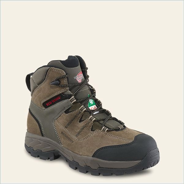  TruHiker Men's 6-inch Waterproof CSA Safety Toe Hiker Boot