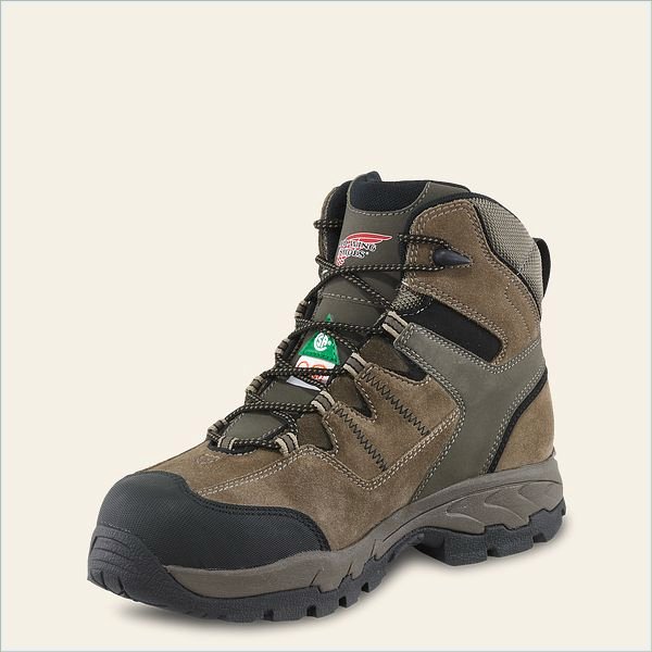  TruHiker Men's 6-inch Waterproof CSA Safety Toe Hiker Boot