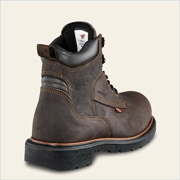  DynaForce Men's 6-inch Insulated, Waterproof Safety Toe Boot