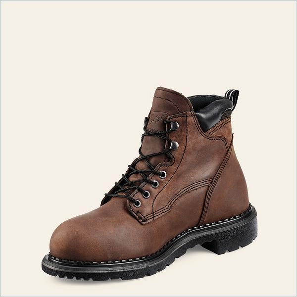  SuperSole Men's 6-inch Waterproof Safety Toe Metguard Boot