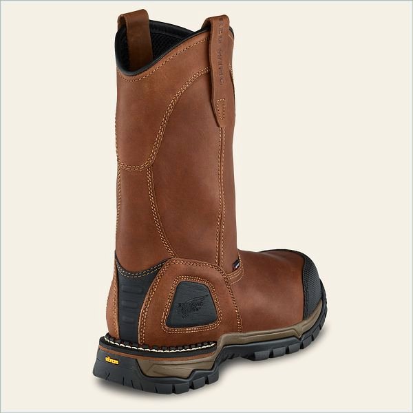  FlexForce Men's 11-inch Waterproof Safety Toe Pull-On Boot