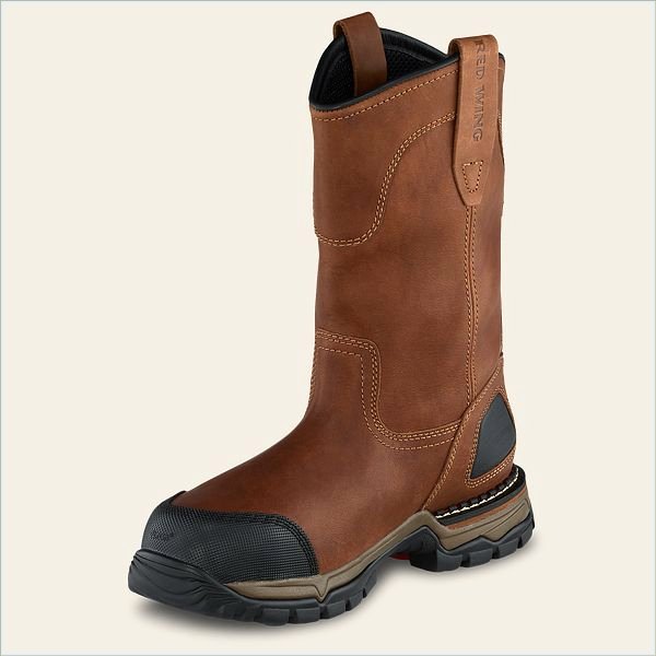  FlexForce Men's 11-inch Waterproof Safety Toe Pull-On Boot