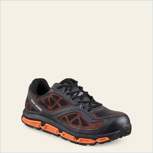  Athletics Men's Safety Toe Athletic Work Shoe