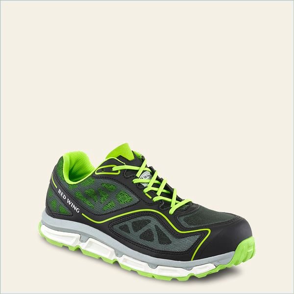  Athletics Men's Safety Toe Athletic Work Shoe